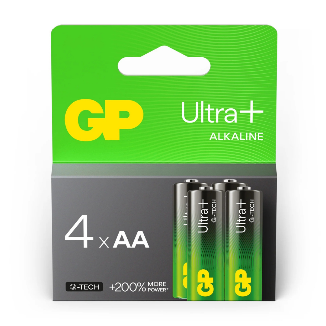 GP Ultra Plus Alkaline AA Batterien