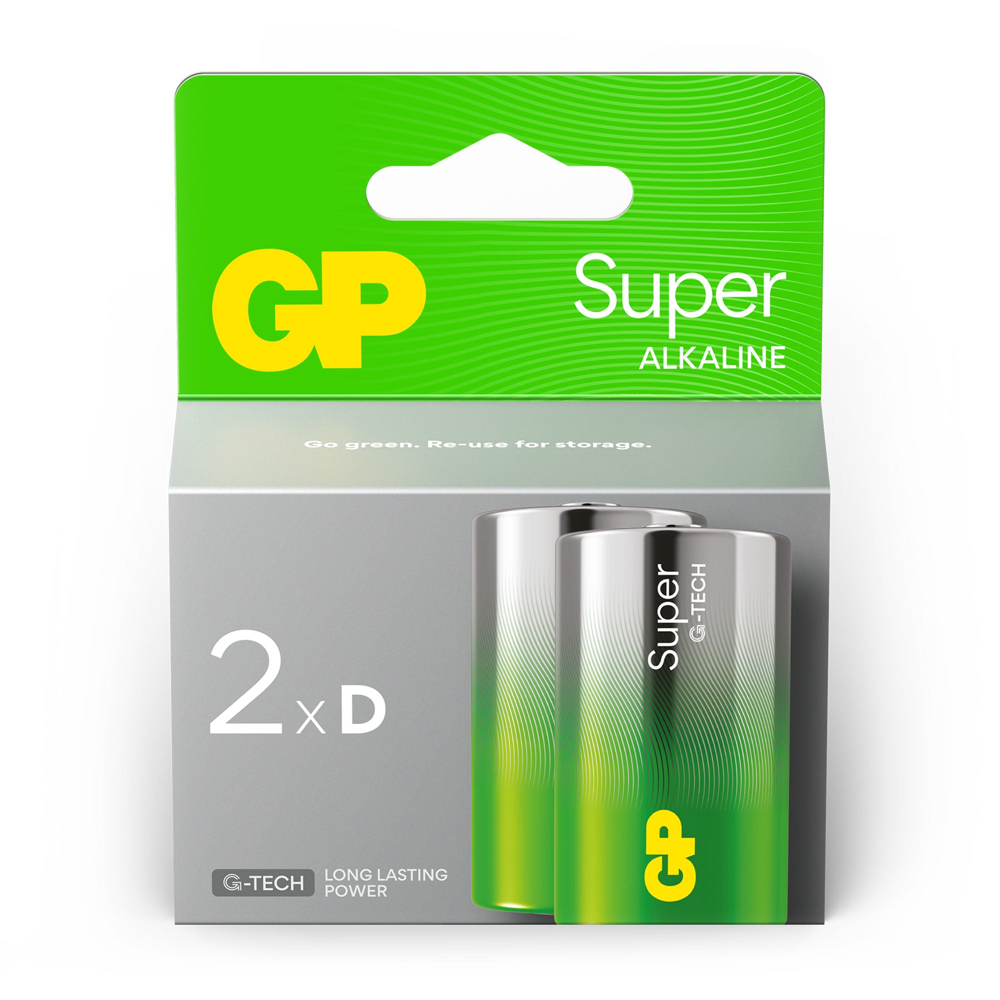 GP Super Alkaline D batterijen