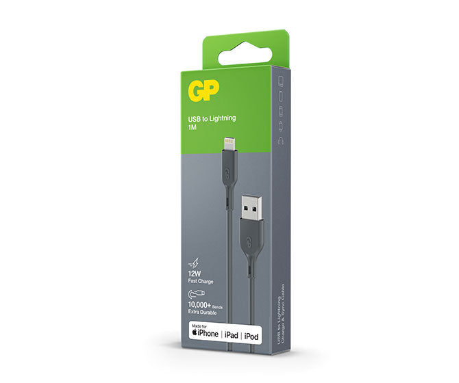 GP 1 Meter USB-A zu Lightning Lade- und Synchronisationskabel CL1N