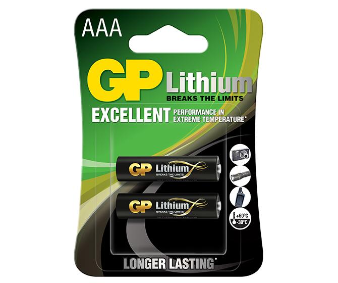 GP AAA Primair Lithium Batterij