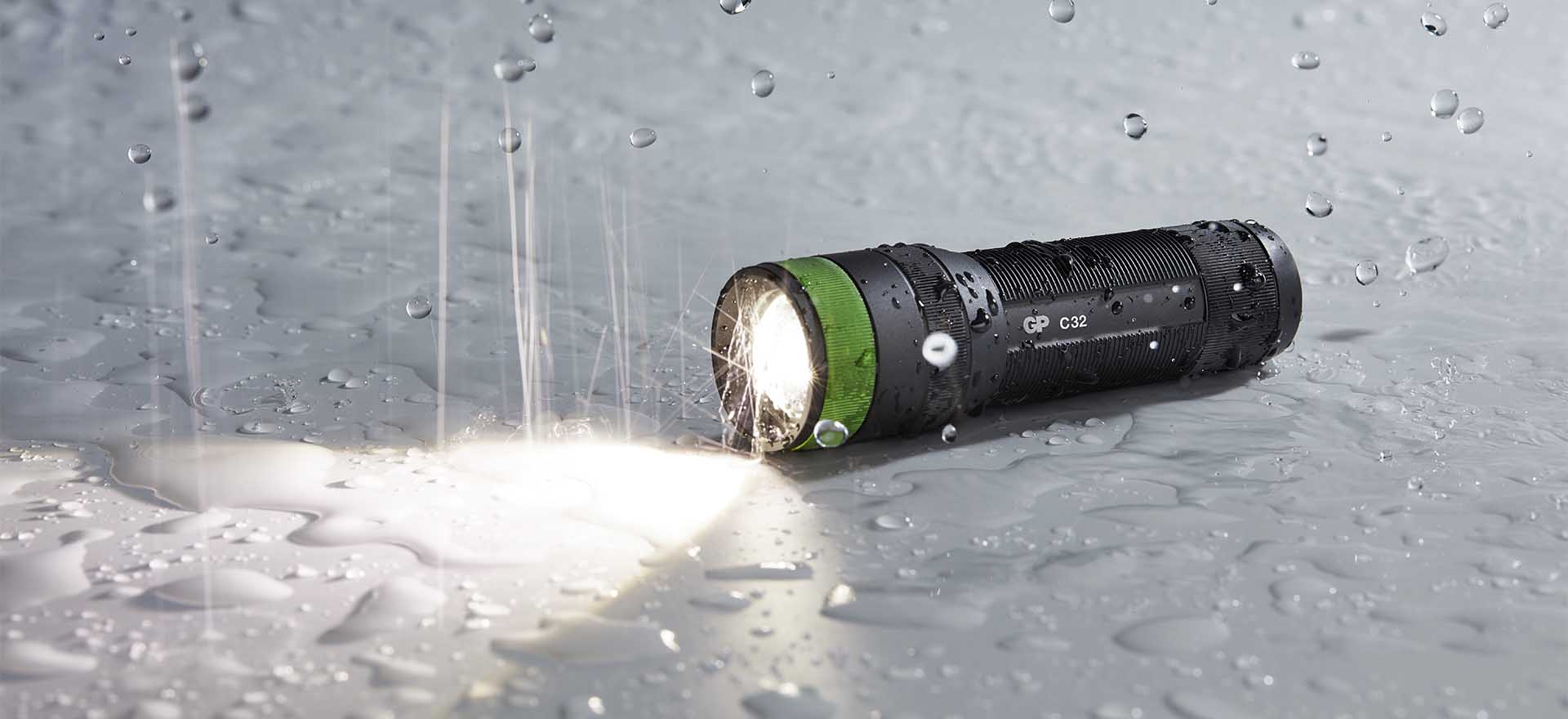 gp discovery - torch on wet floor