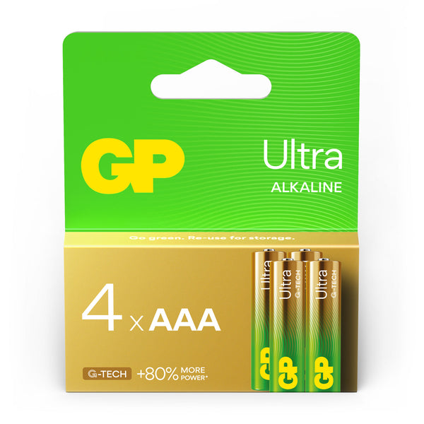 Piles alcalines GP Ultra AAA
