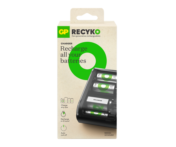 GP RECYKO B631 Chargeur de batterie universel